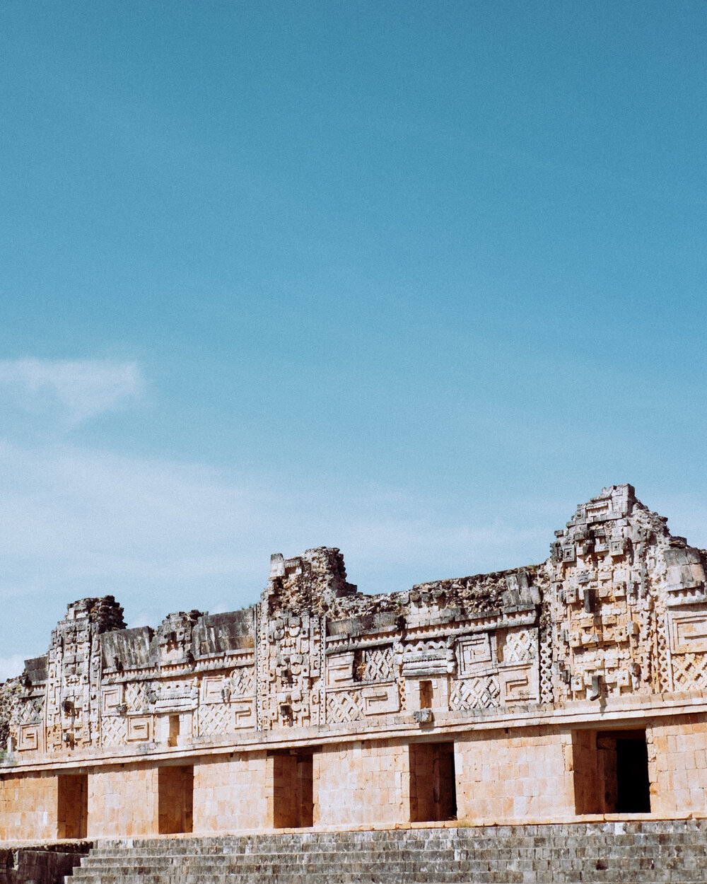 Rachel Off Duty: The Intricate Details of Uxmal's Ruins