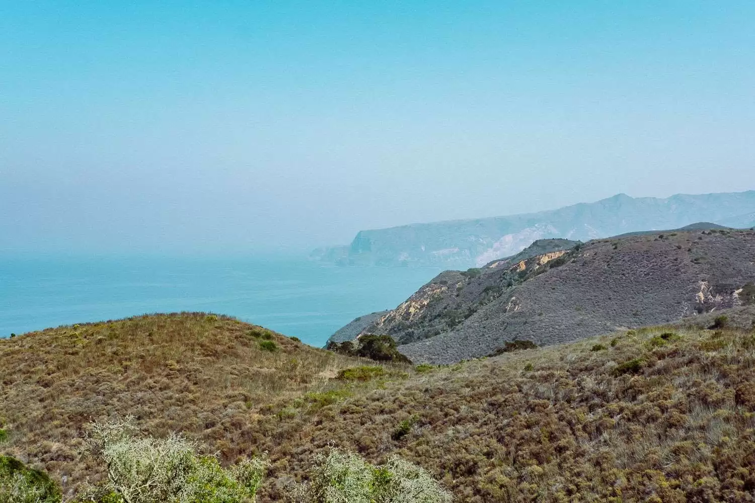 Rachel Off Duty: Ocean View at Santa Cruz Island, Channel Islands