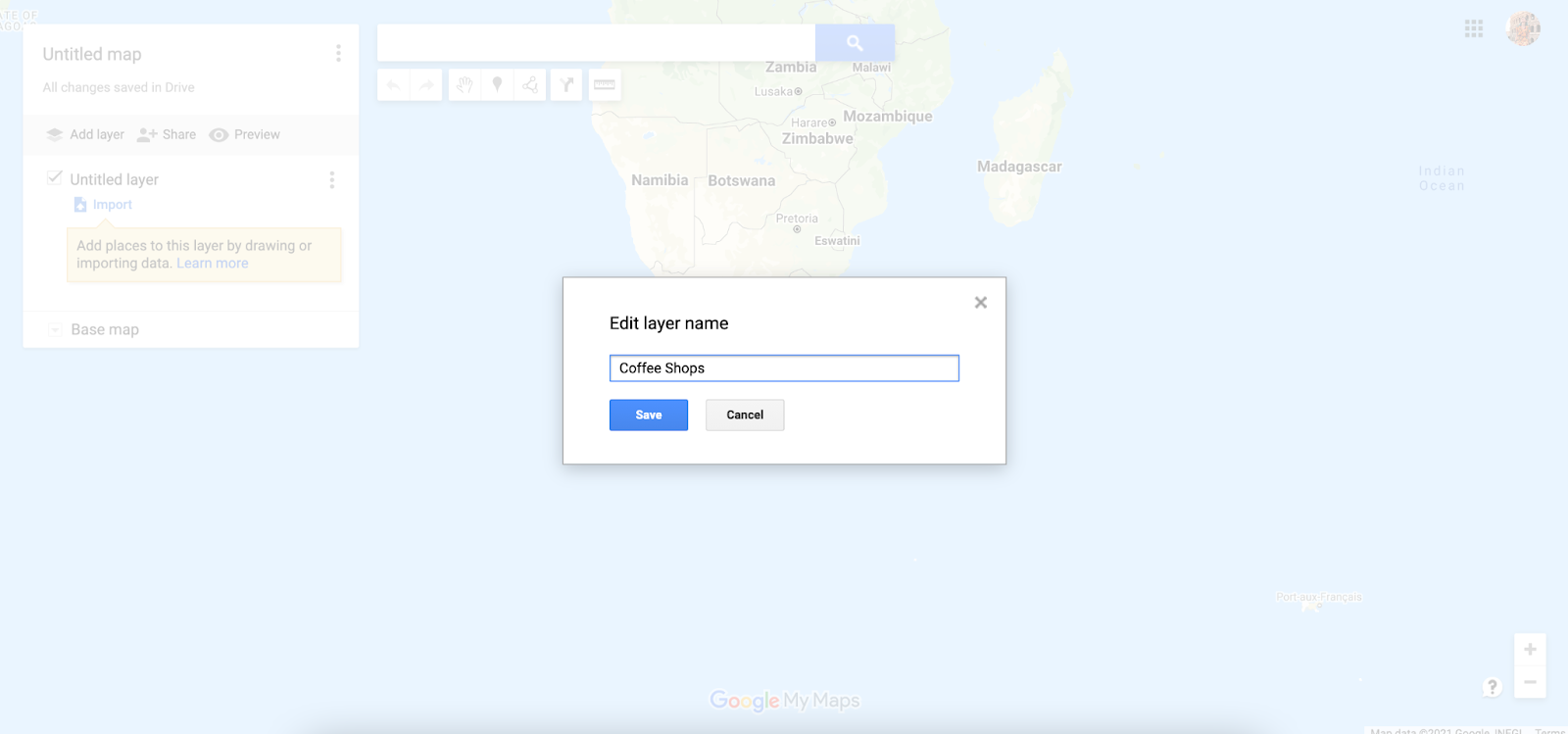 Adding a Layer to Your Google Map