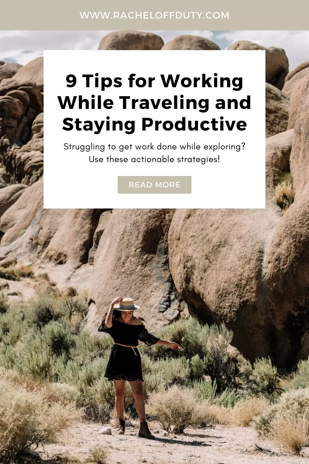 Tips for Working While Traveling and Staying Productive - Rachel Off Duty